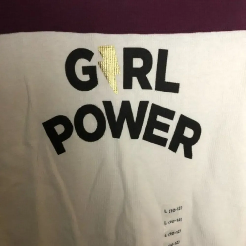 Old Navy Thermal Football- Style Tee for Girls